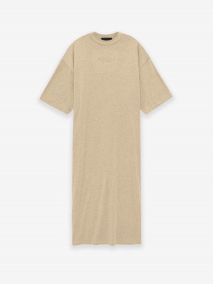 Fear Of God 3/4 Sleeve Dress Gold Heather | FOG-SN593668