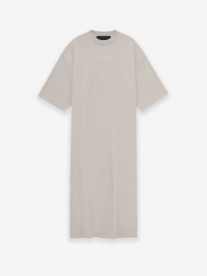 Fear Of God 3/4 Sleeve Dress Silver Cloud | FOG-SN593671