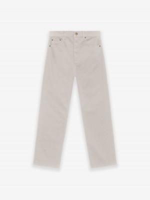 Fear Of God 5 Pocket Jean Silver Cloud | FOG-SN593591