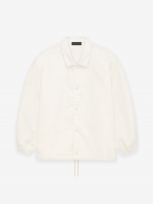 Fear Of God Coaches Jacket Cloud Dancer | FOG-SN593624