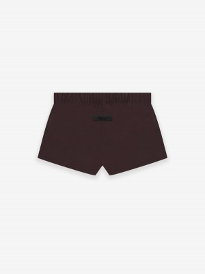 Fear Of God Cotton Dock Short Plum | FOG-SN593716