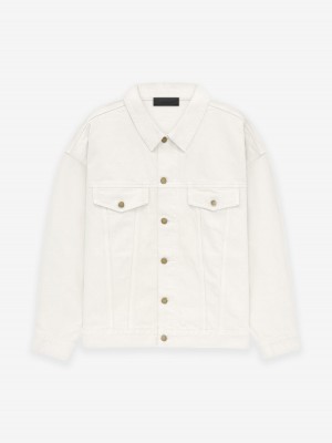 Fear Of God Denim Jacket Cloud Dancer | FOG-SN593627