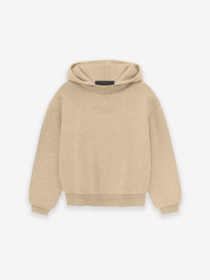 Fear Of God Essentials Hoodie Gold Heather | FOG-SN593808