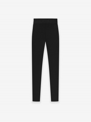 Fear Of God Essentials Legging Jet Black | FOG-SN593737