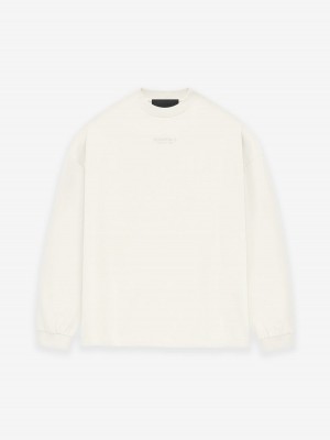 Fear Of God Essentials Ls Tee Cloud Dancer | FOG-SN593547