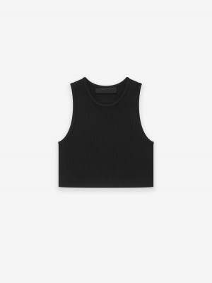 Fear Of God Essentials Sport Tank Black | FOG-SN593642