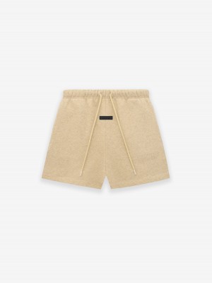 Fear Of God Essentials Sweatshort Gold Heather | FOG-SN593582