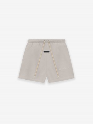 Fear Of God Essentials Sweatshort Silver Cloud | FOG-SN593585