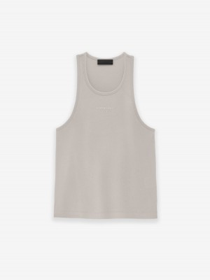 Fear Of God Essentials Tanktop Silver Cloud | FOG-SN593680