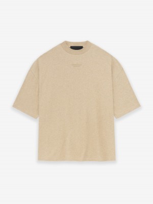 Fear Of God Essentials Tee Gold Heather | FOG-SN593557