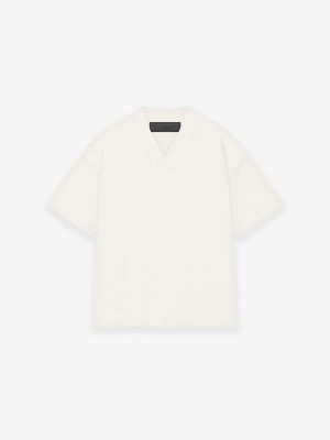 Fear Of God Essentials V-neck Cloud Dancer | FOG-SN593787