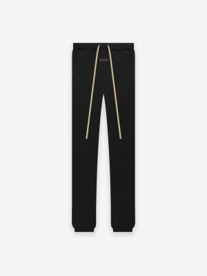 Fear Of God Fleece Classic Sweatpant Black | FOG-SN593463