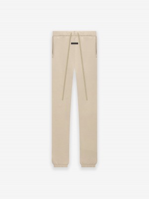 Fear Of God Fleece Classic Sweatpant Dusty Beige | FOG-SN593464