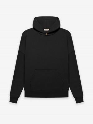 Fear Of God Fleece Hoodie Black | FOG-SN593349