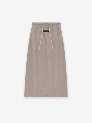 Fear Of God Jersey Skirt Core Heather | FOG-SN593740