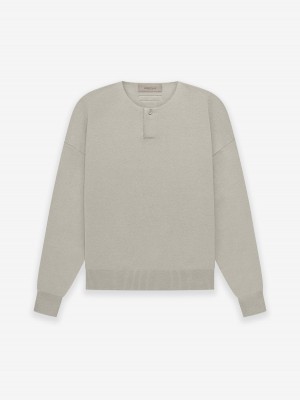 Fear Of God Knit Ls Henley Seal | FOG-SN593654