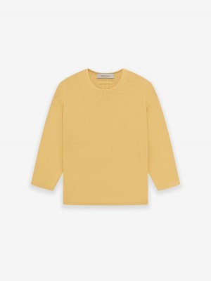 Fear Of God Rawneck Knit Sweater Light Tuscan | FOG-SN593751