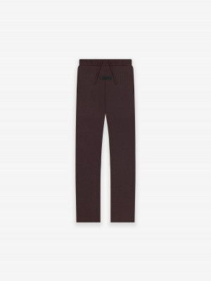 Fear Of God Relaxed Knit Sweatpant Plum | FOG-SN593827