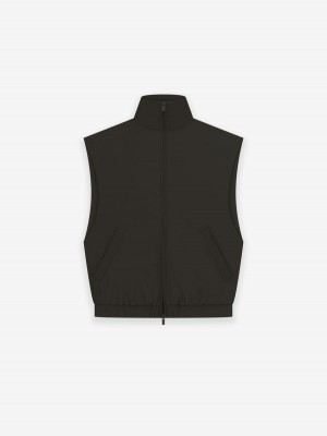 Fear Of God Running Nylon Vest Off-Black | FOG-SN593660