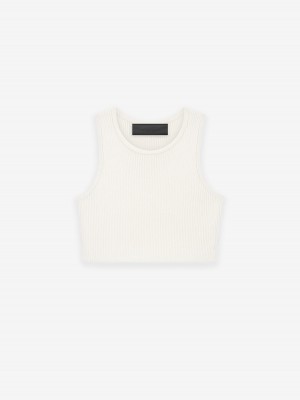 Fear Of God Sport Tank Cloud Dancer | FOG-SN593677