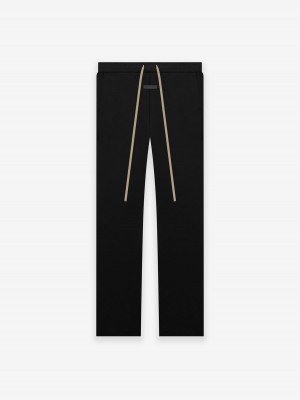 Fear Of God Viscose Tricot Relaxed Pant Black | FOG-SN593427