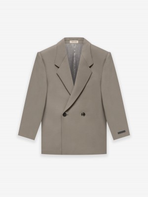 Fear Of God Wool California Blazer Dusty Concrete | FOG-SN593378