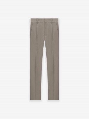 Fear Of God Wool Mohair Suit Pant Dusty Concrete | FOG-SN593381