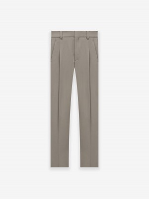 Fear Of God Wool Suit Pant Dusty Concrete | FOG-SN593394