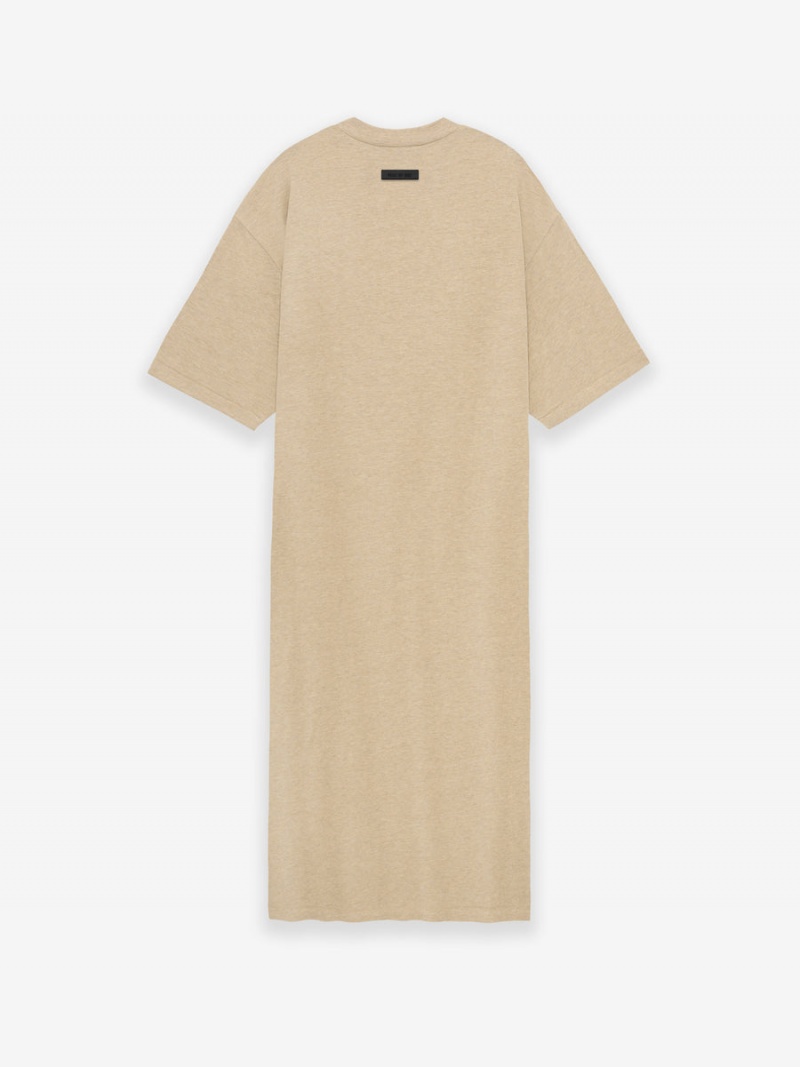 Fear Of God 3/4 Sleeve Dress Gold Heather | FOG-SN593668