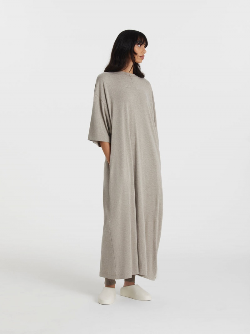 Fear Of God 3/4 Sleeve Dress Silver Cloud | FOG-SN593671