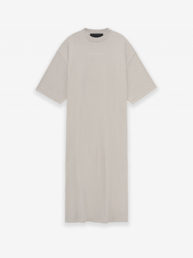 Fear Of God 3/4 Sleeve Dress Silver Cloud | FOG-SN593671