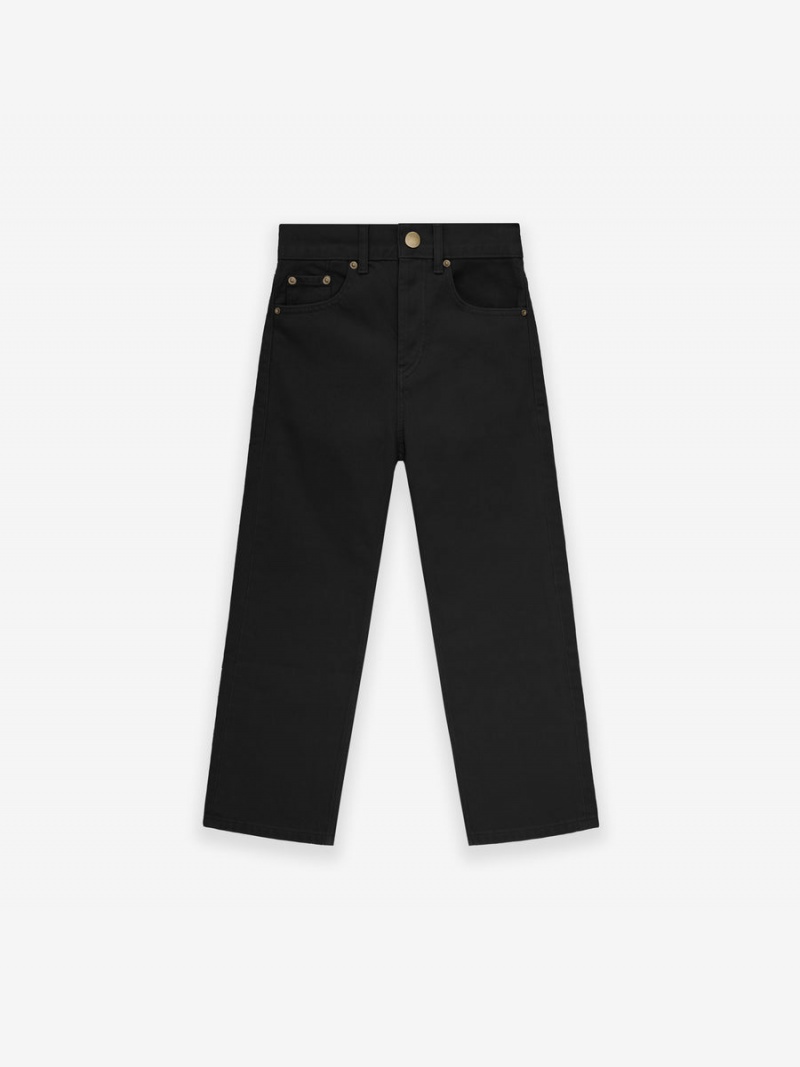 Fear Of God 5 Pocket Jean Jet Black | FOG-SN593862