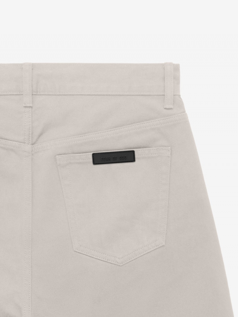 Fear Of God 5 Pocket Jean Silver Cloud | FOG-SN593591