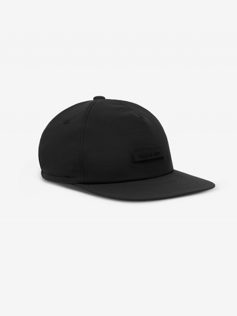 Fear Of God Baseball Hat Jet Black | FOG-SN593637