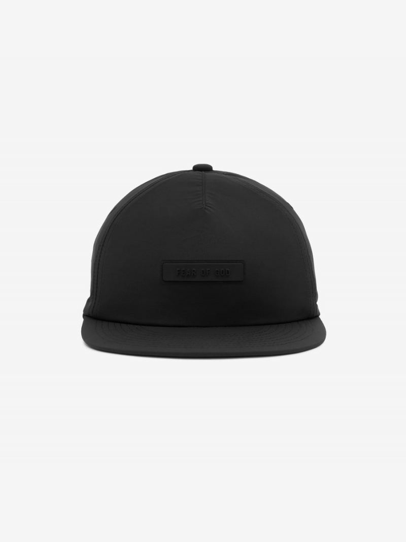 Fear Of God Baseball Hat Jet Black | FOG-SN593637