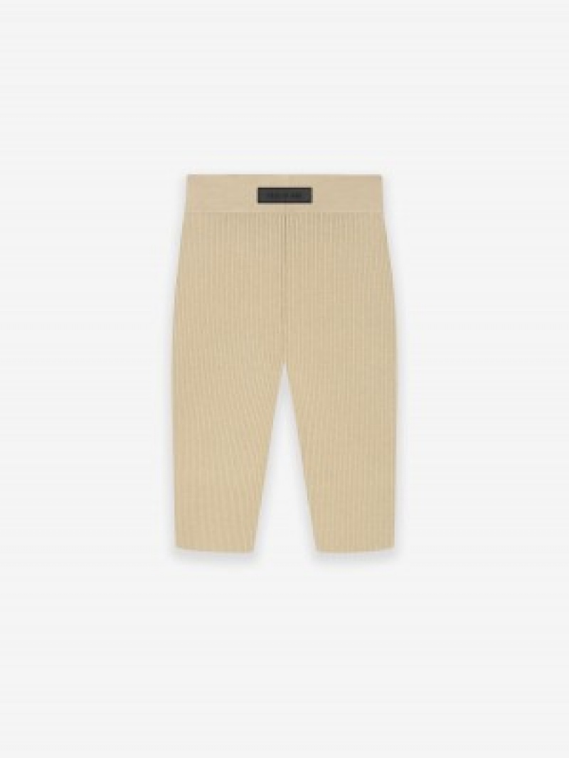 Fear Of God Biker Short Gold Heather | FOG-SN593732