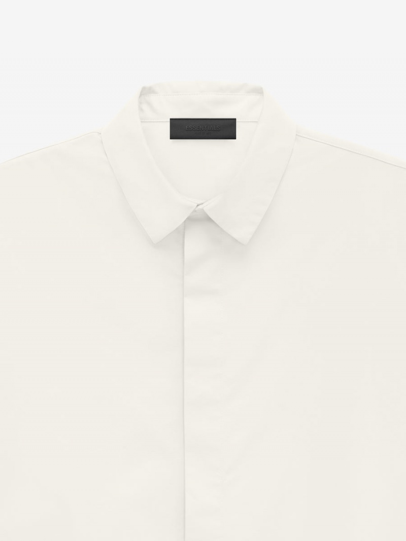 Fear Of God Button Down Shirt Cloud Dancer | FOG-SN593550