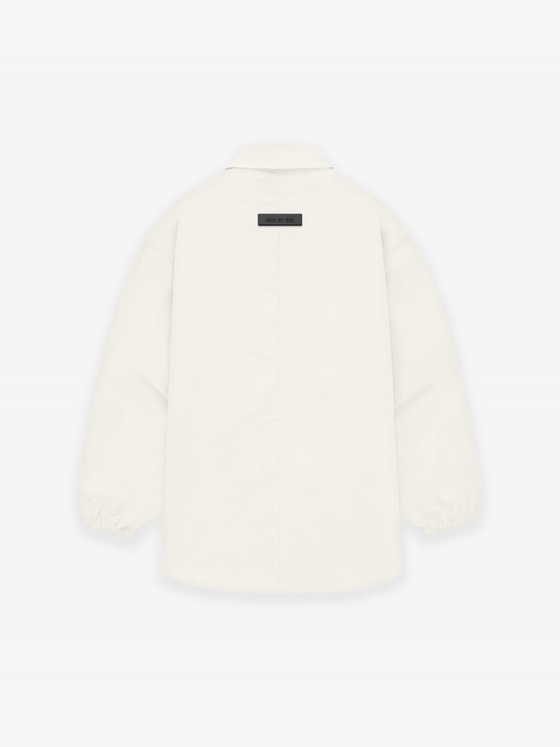 Fear Of God Button Down Shirt Cloud Dancer | FOG-SN593800