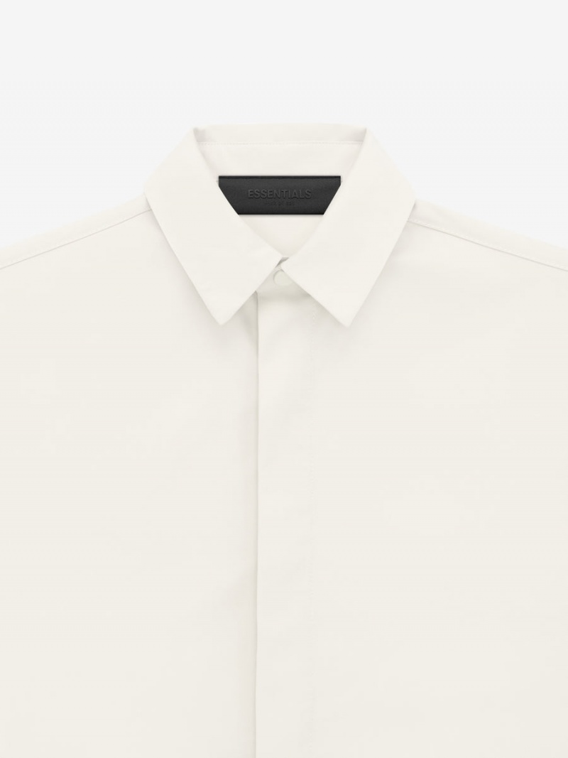 Fear Of God Button Down Shirt Cloud Dancer | FOG-SN593800