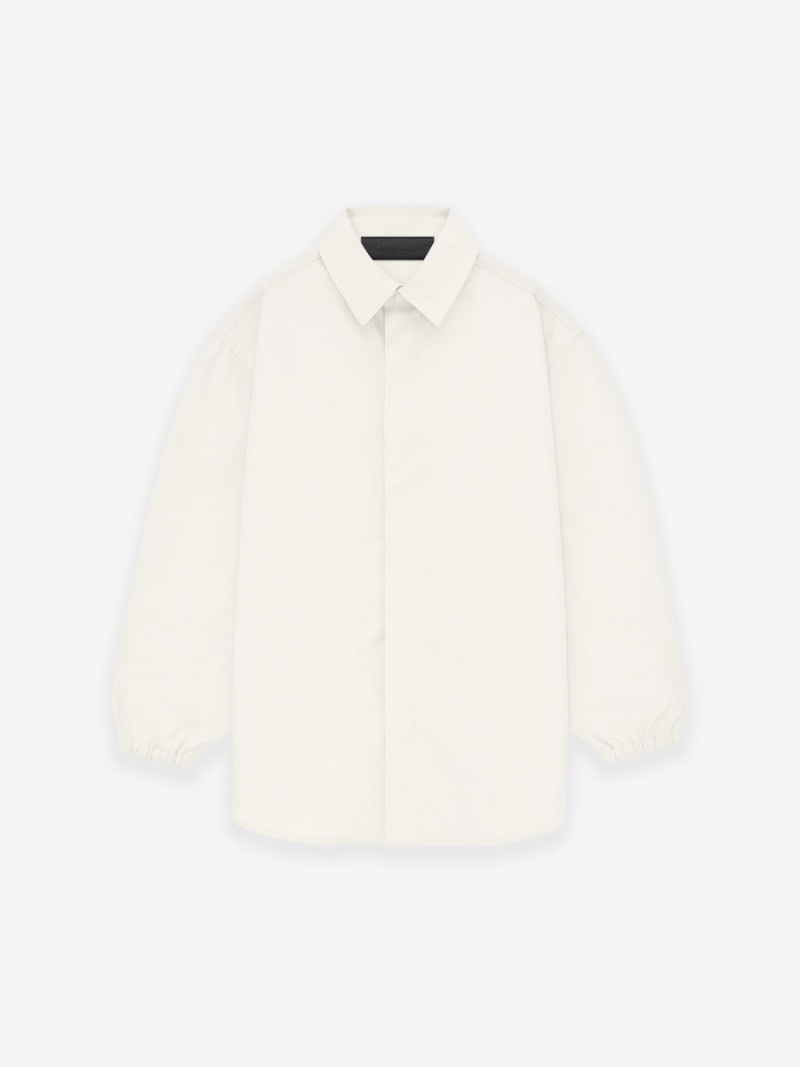 Fear Of God Button Down Shirt Cloud Dancer | FOG-SN593800