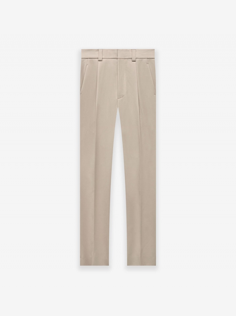 Fear Of God Cav Twill Suit Pant Dusty Beige | FOG-SN593386