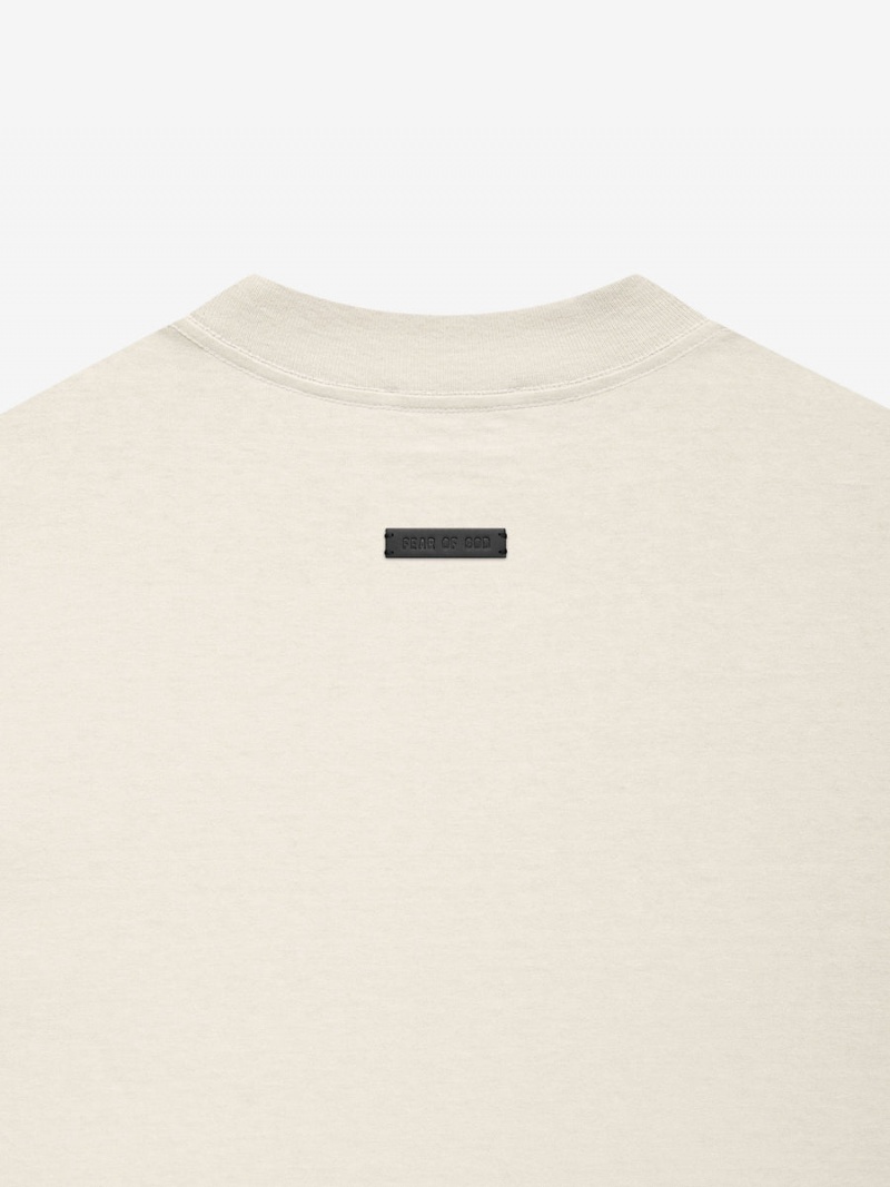 Fear Of God Cotton Ss T-shirt Cement | FOG-SN593356