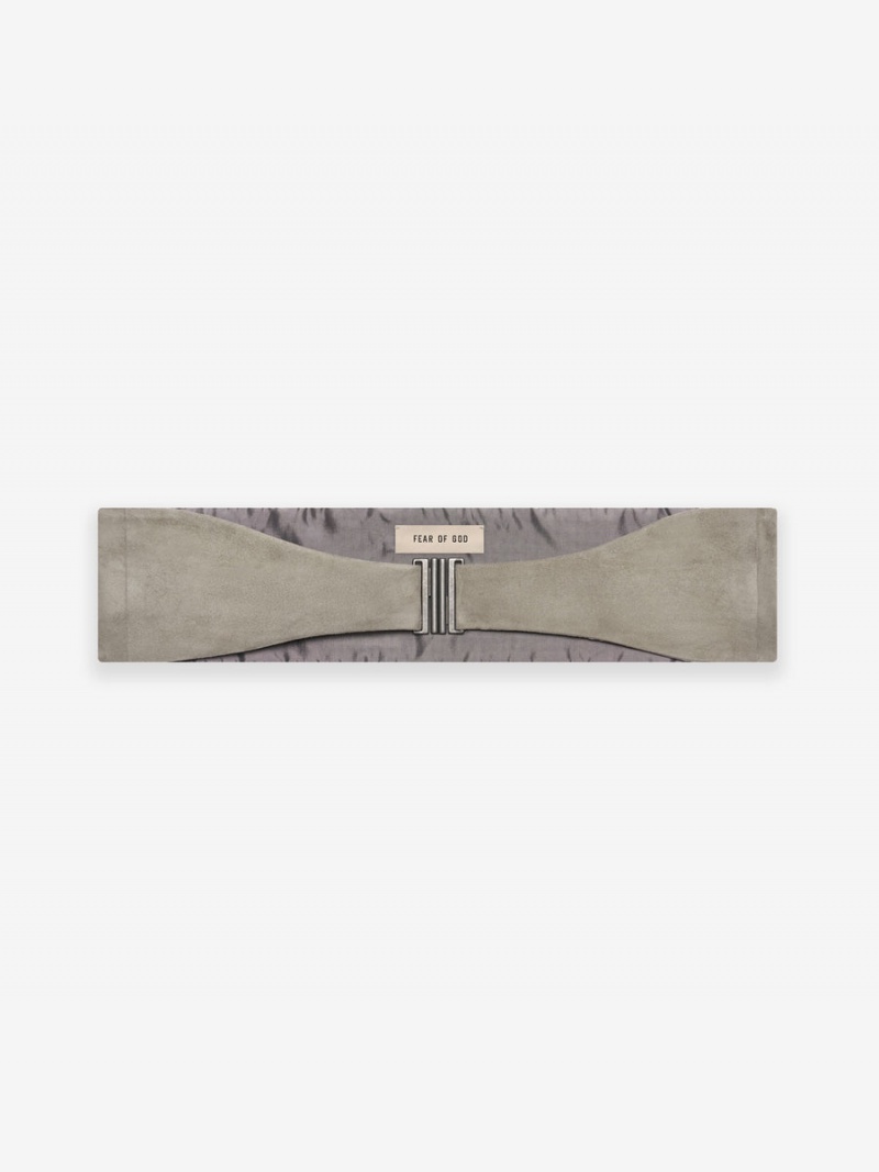 Fear Of God Cummerbund Suede Dusty Concrete | FOG-SN593522