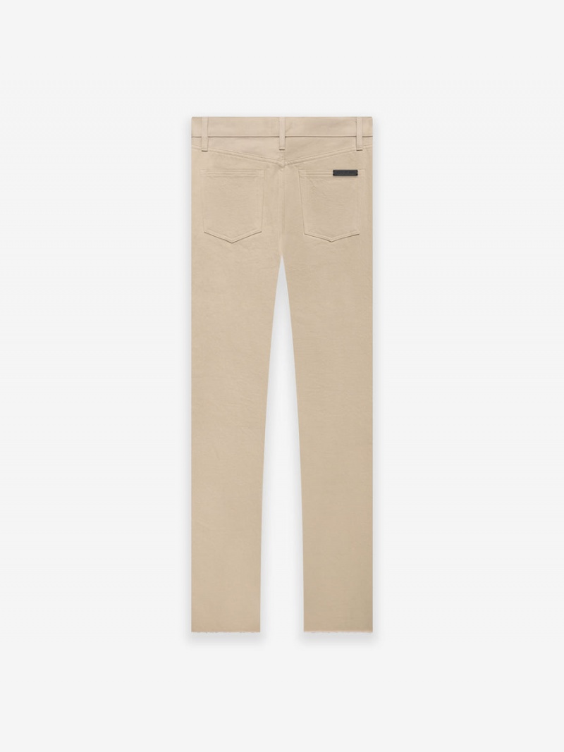 Fear Of God Denim 5 Pocket Dusty Beige | FOG-SN593444