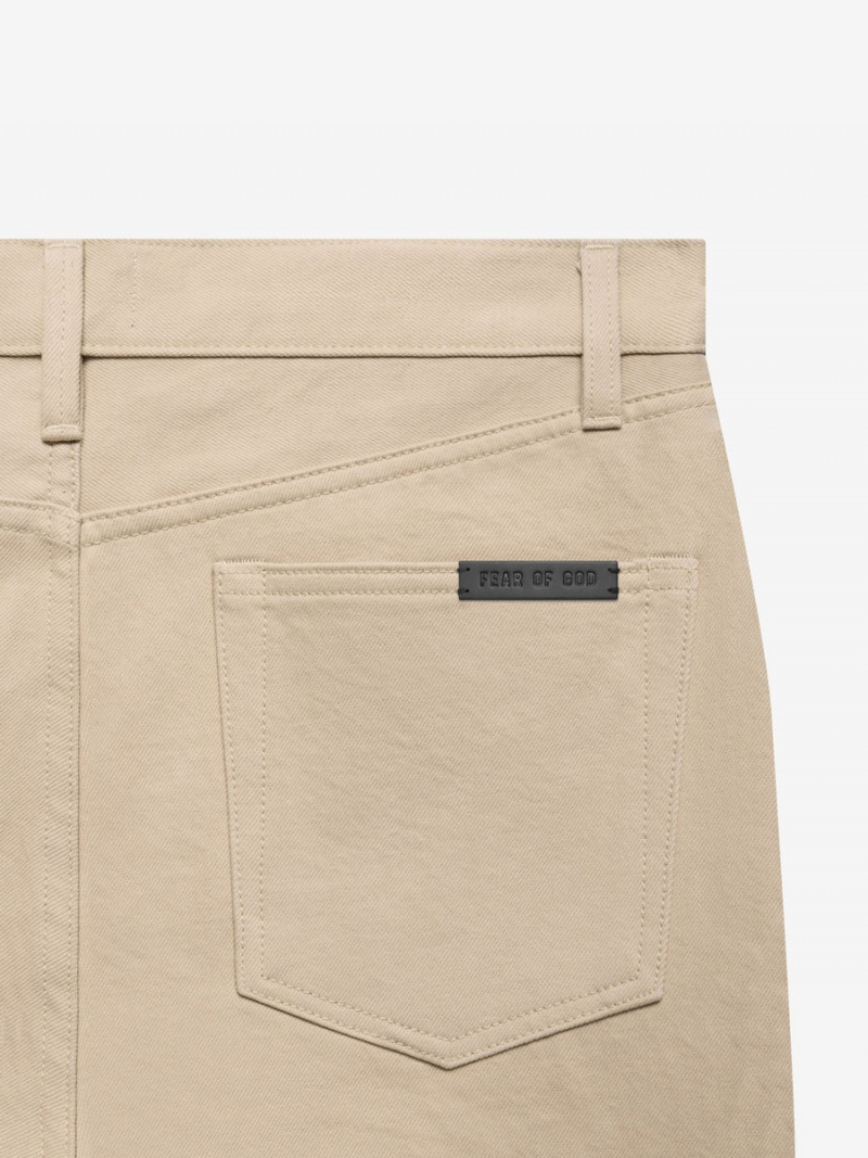 Fear Of God Denim 5 Pocket Dusty Beige | FOG-SN593444