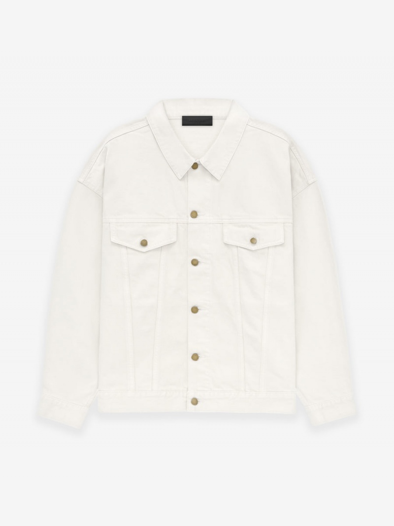 Fear Of God Denim Jacket Cloud Dancer | FOG-SN593627