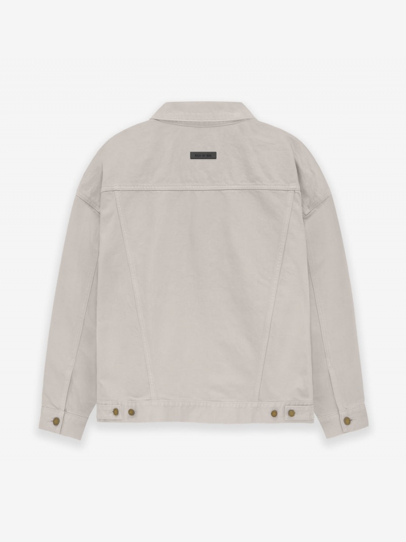 Fear Of God Denim Jacket Silver Cloud | FOG-SN593626