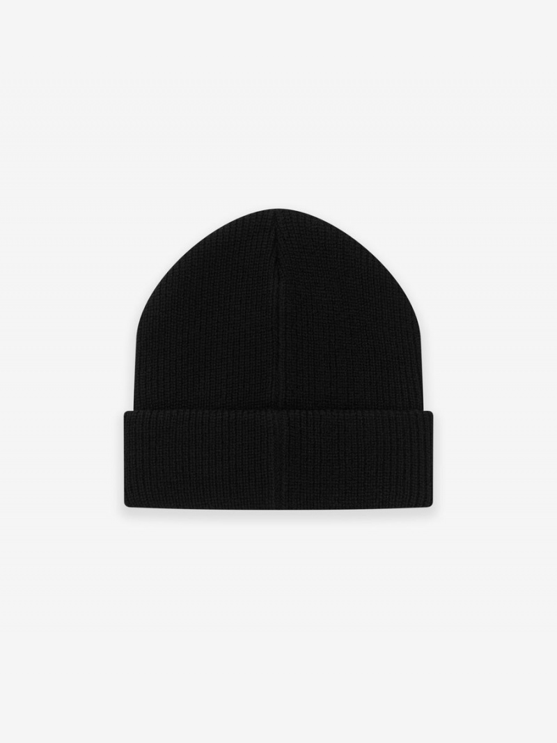 Fear Of God Essentials Beanie Black | FOG-SN593639