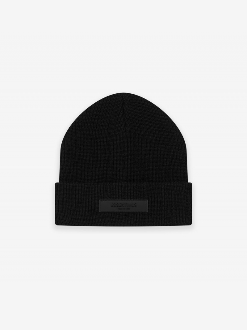 Fear Of God Essentials Beanie Black | FOG-SN593639