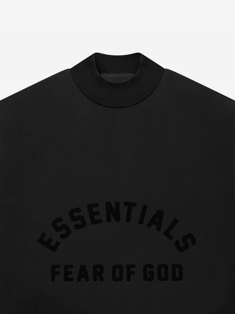 Fear Of God Essentials Crewneck Black | FOG-SN593778